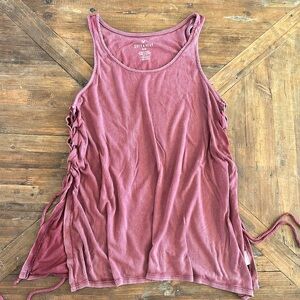 American Eagle Soft and Sexy Side Tie Tank